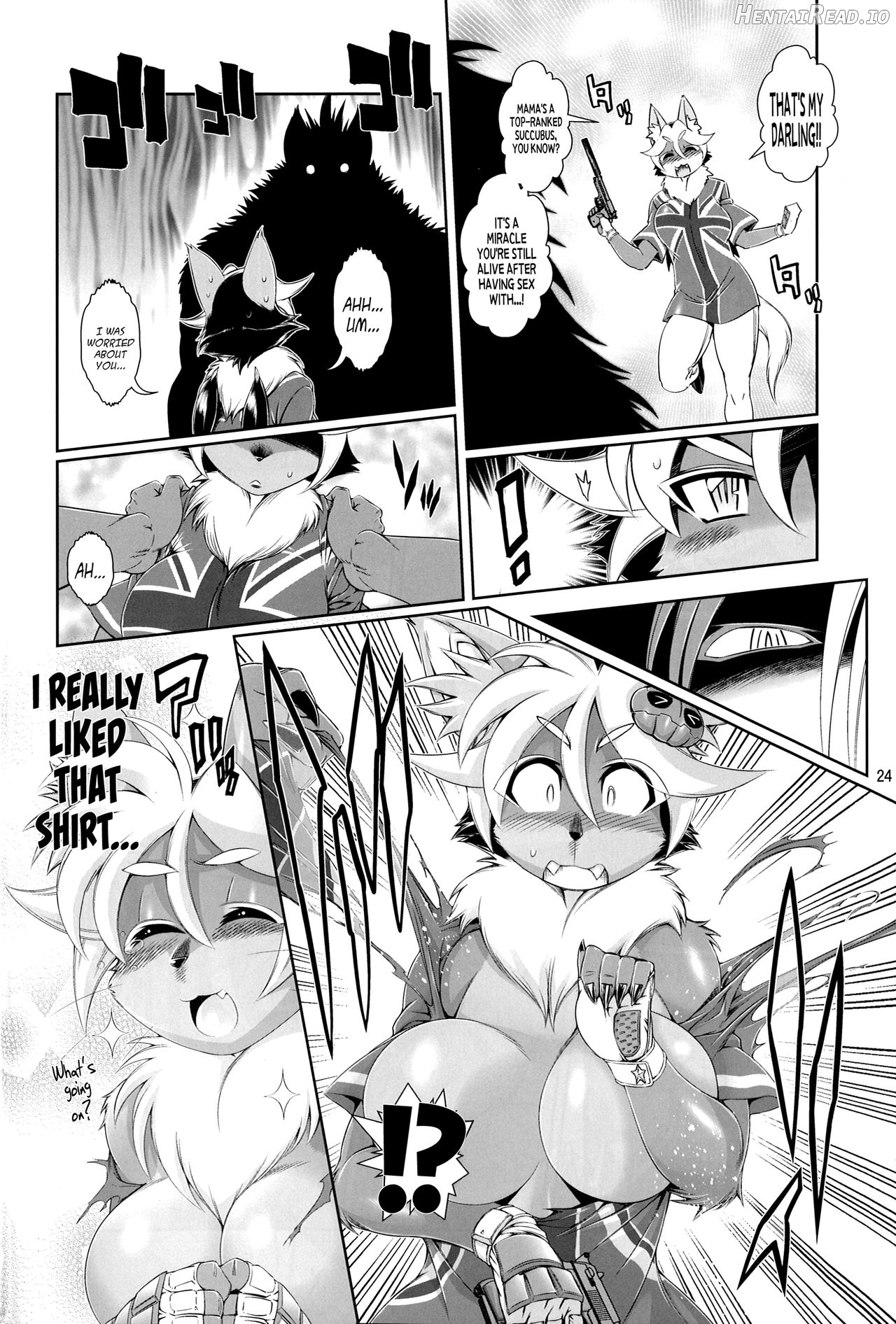 Mahou no Juujin Foxy Rena 1 - Decensored Chapter 10 - page 24