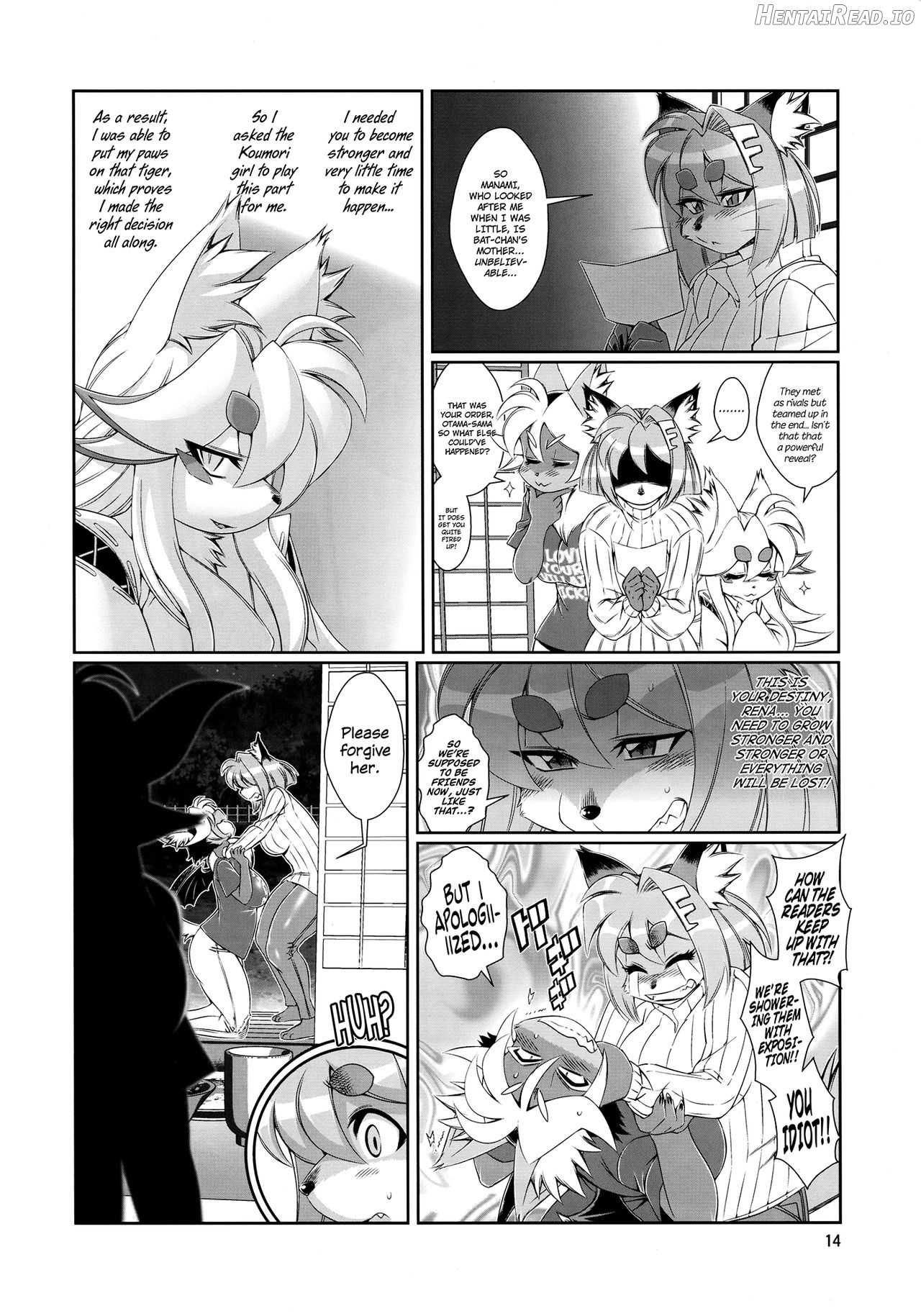 Mahou no Juujin Foxy Rena 1 - Decensored Chapter 11 - page 14
