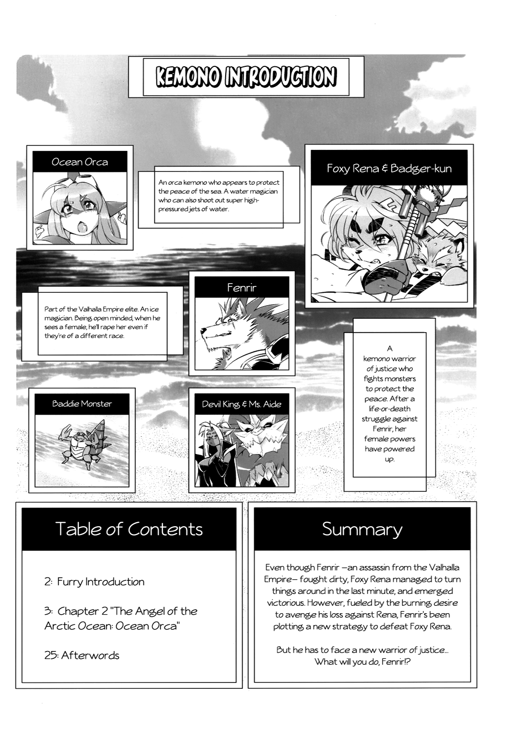 Mahou no Juujin Foxy Rena 1 - Decensored Chapter 2 - page 3