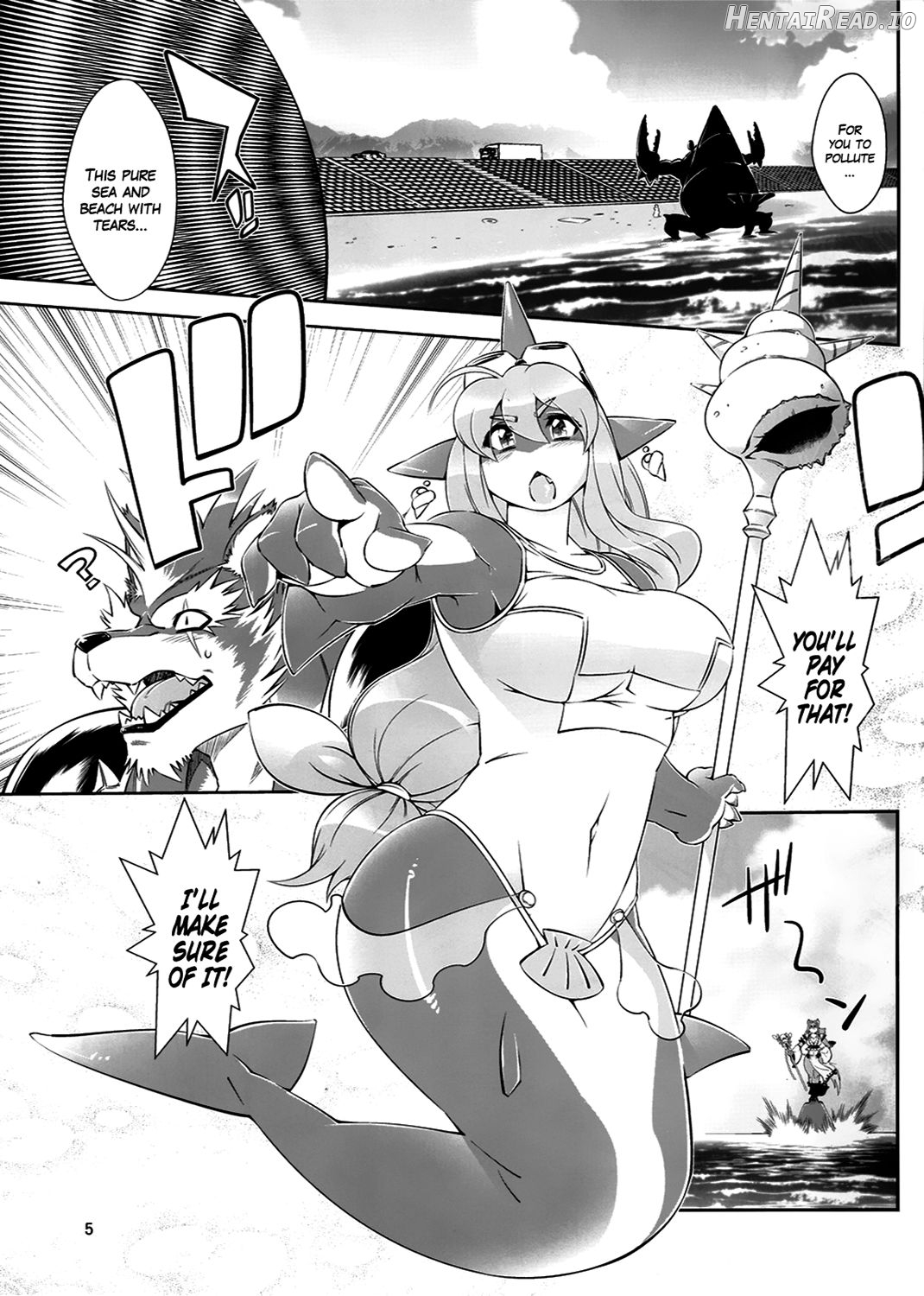 Mahou no Juujin Foxy Rena 1 - Decensored Chapter 2 - page 6
