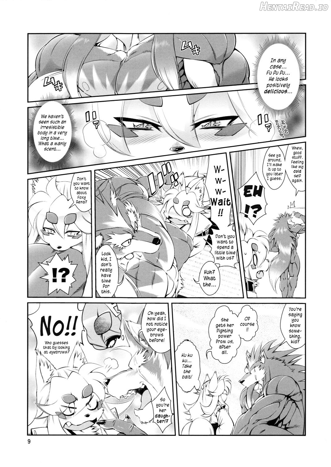 Mahou no Juujin Foxy Rena 1 - Decensored Chapter 5 - page 9