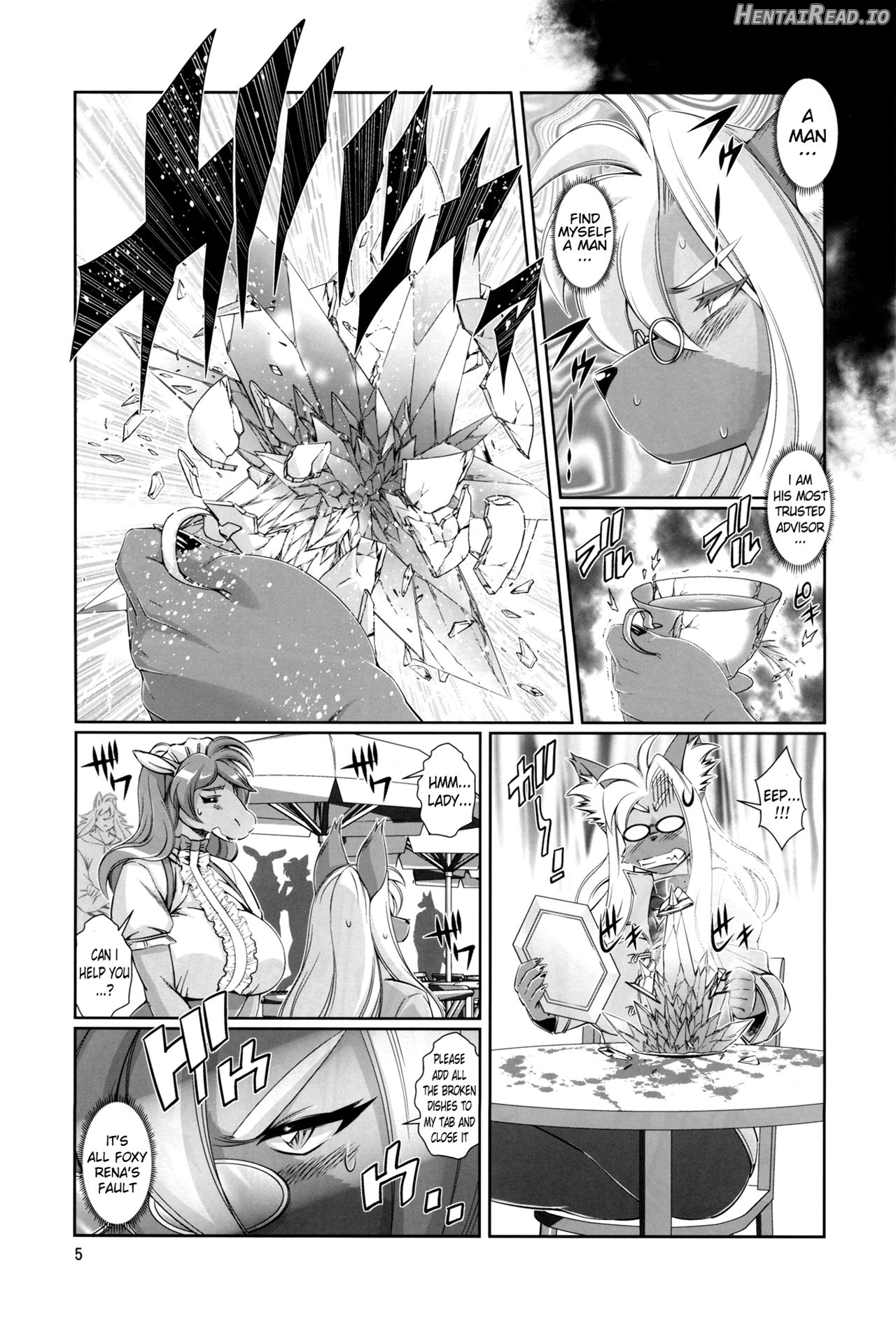 Mahou no Juujin Foxy Rena 1 - Decensored Chapter 14 - page 5