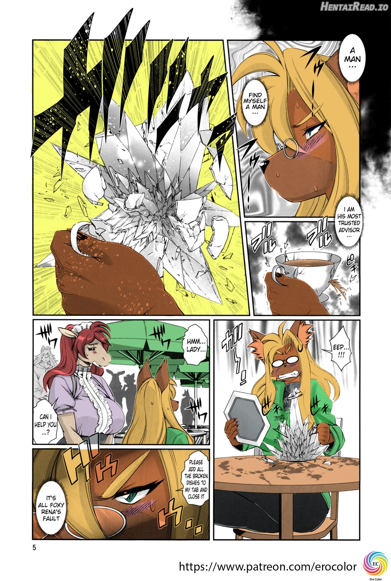 Mahou no Juujin Foxy Rena 1 - Decensored Chapter 15 - page 5