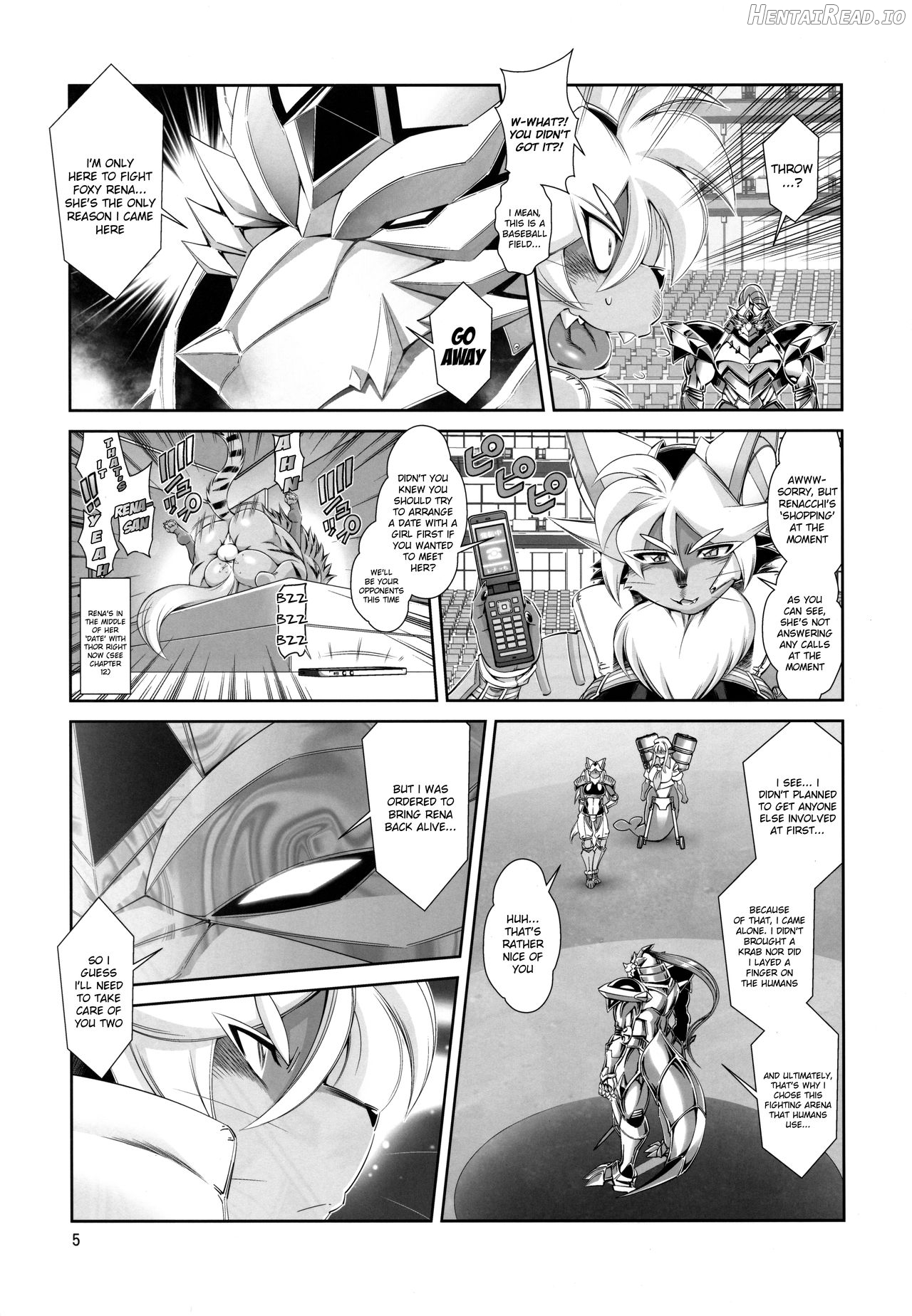 Mahou no Juujin Foxy Rena 1 - Decensored Chapter 19 - page 5
