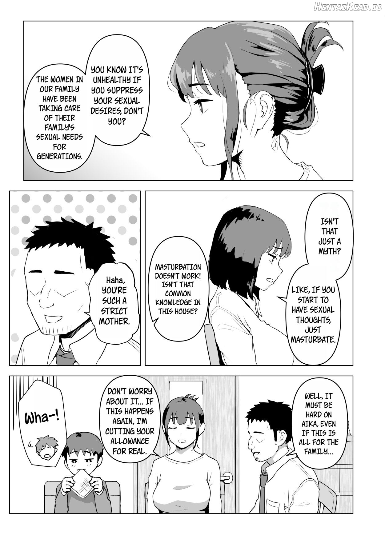 Uchi de wa Kazoku Sex wa Joushiki Rashii Chapter 1 - page 8