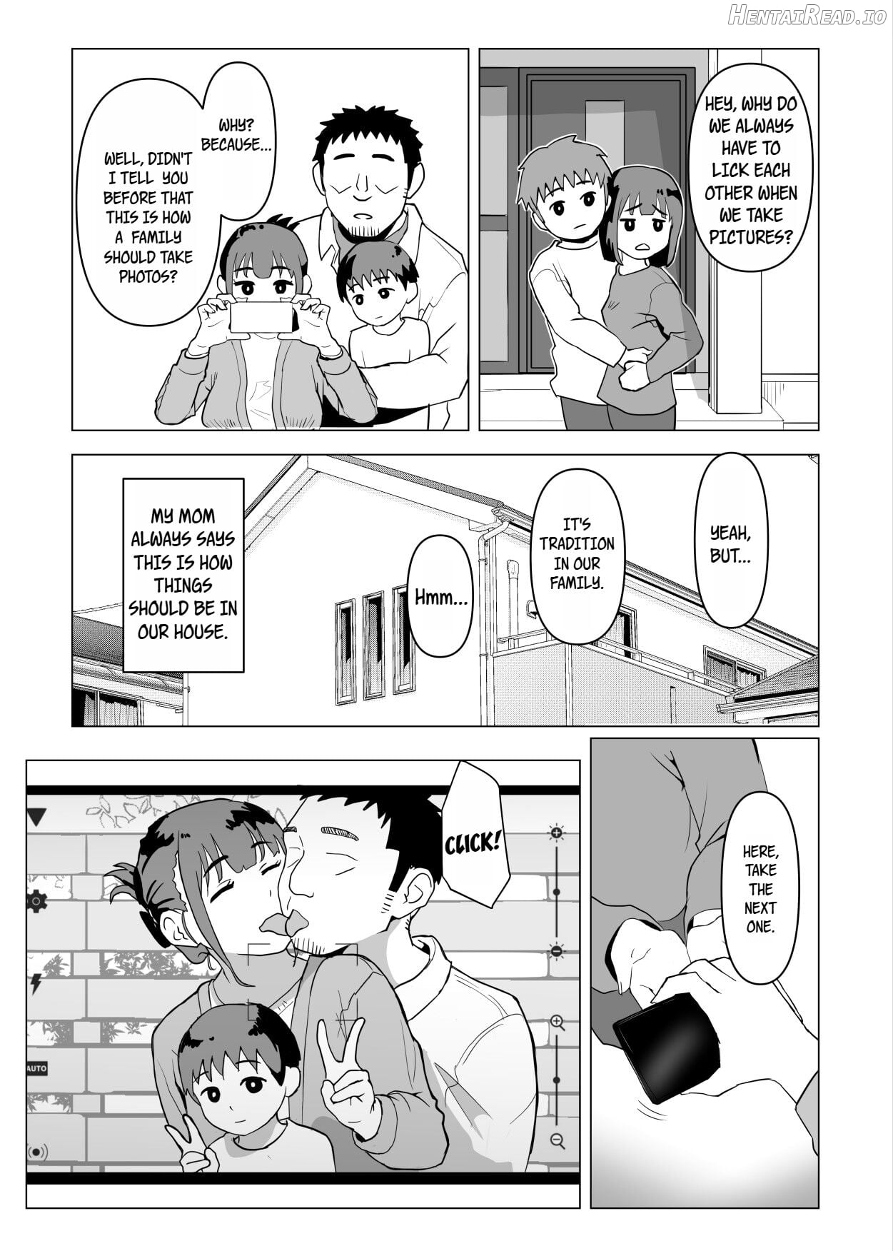 Uchi de wa Kazoku Sex wa Joushiki Rashii Chapter 1 - page 12