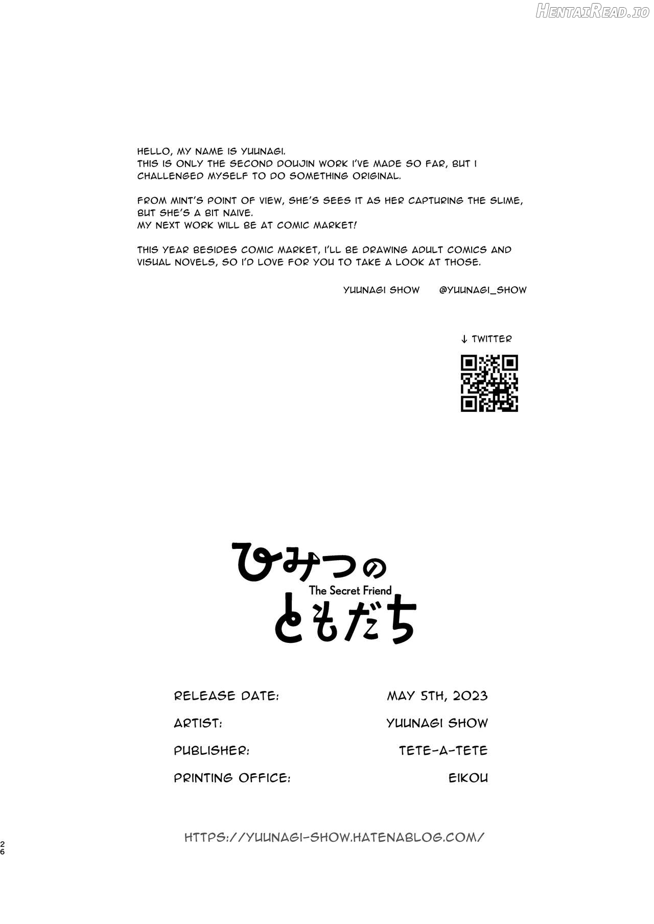 Himitsu no Tomodachi Chapter 1 - page 24