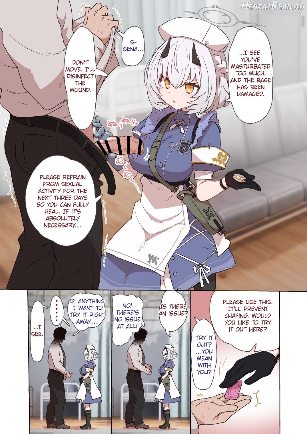 Himuro Sena Condom H Jisshuu Chapter 1 - page 2