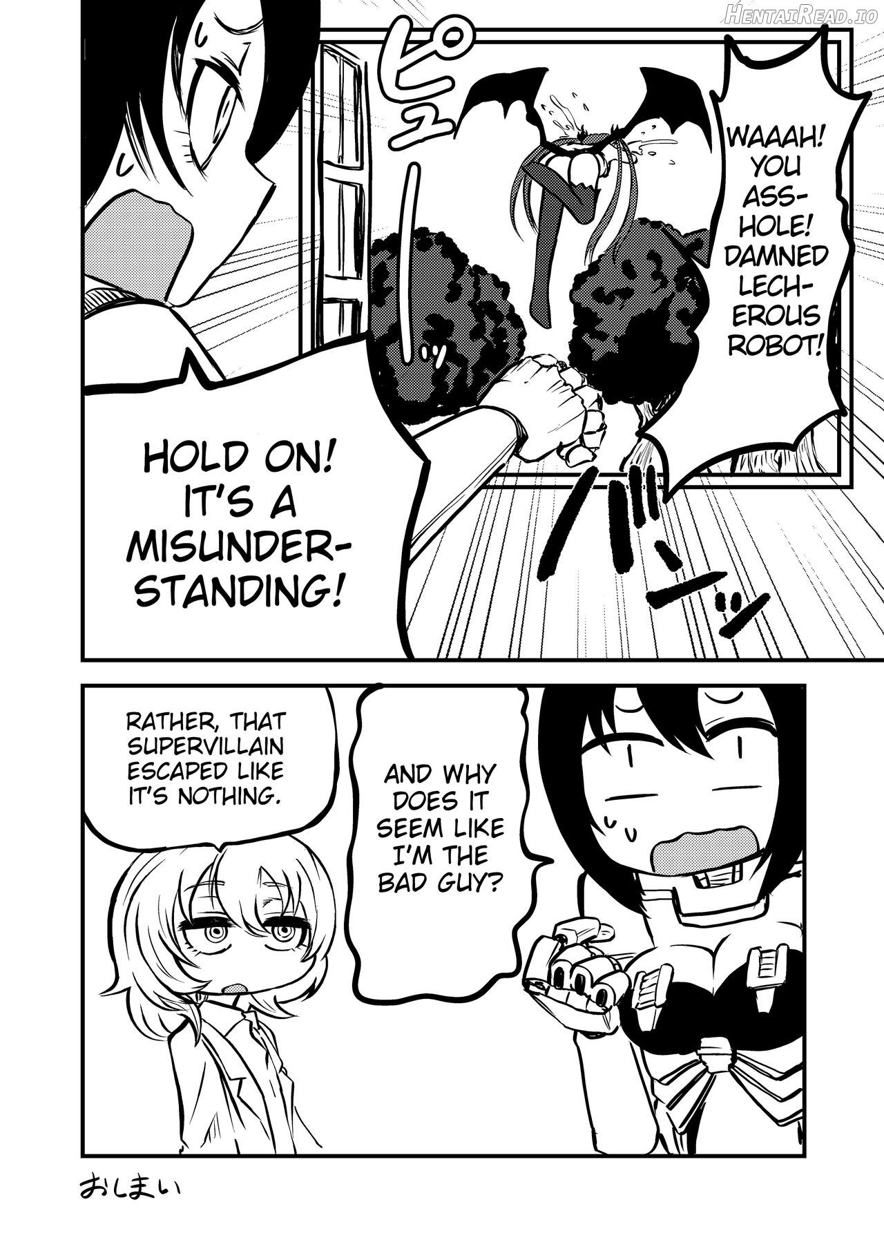 Ponkotsu Futa Robot Laboratory Σ Chapter 2 - page 34