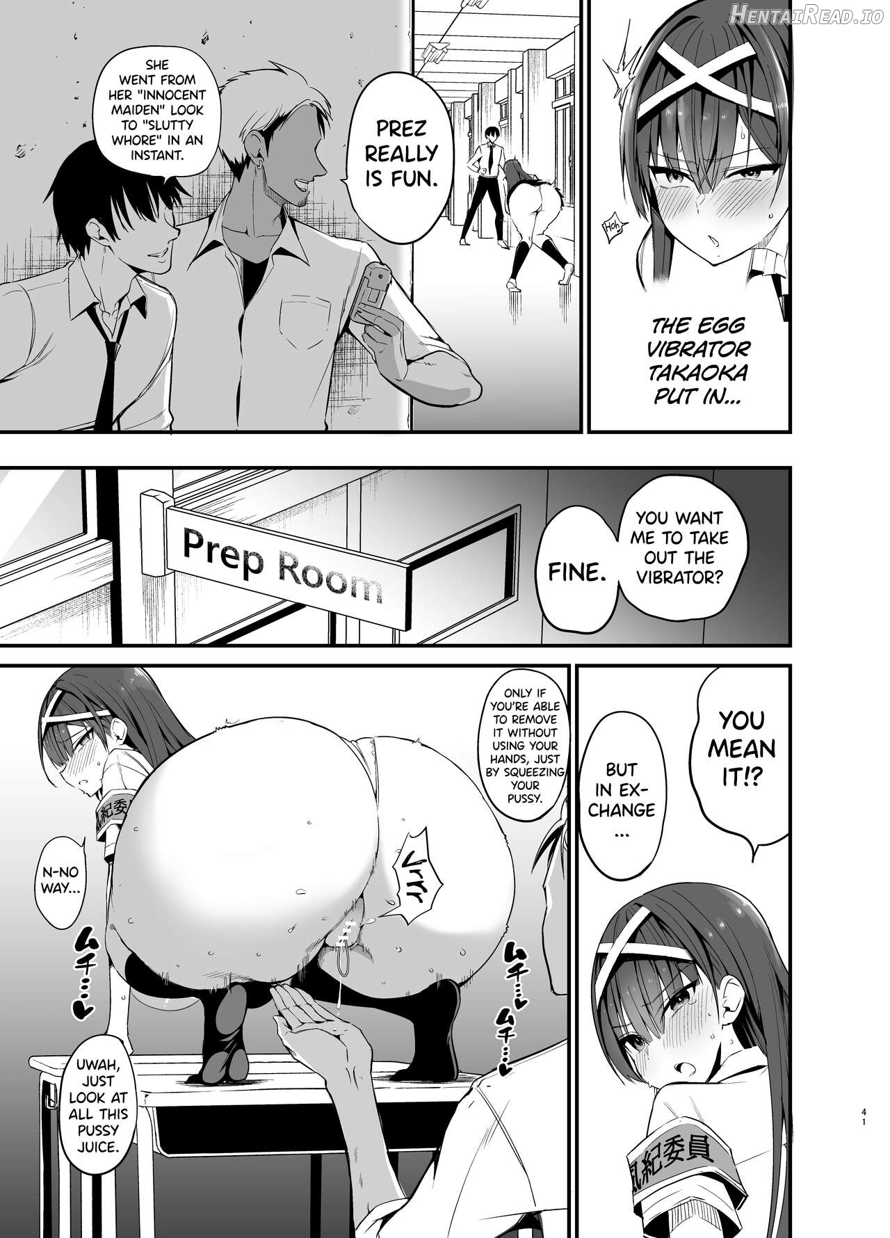 Fuuki Iinchou ga Ochiru made Chapter 1 - page 40