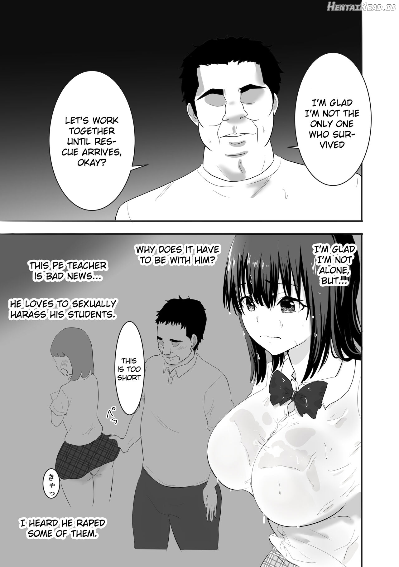 Nuresuke Joshi ga Daikiraina Sekuhara Kyoushi to Futarikiri no Bishobisho Mujintou Seikatsu Chapter 1 - page 5