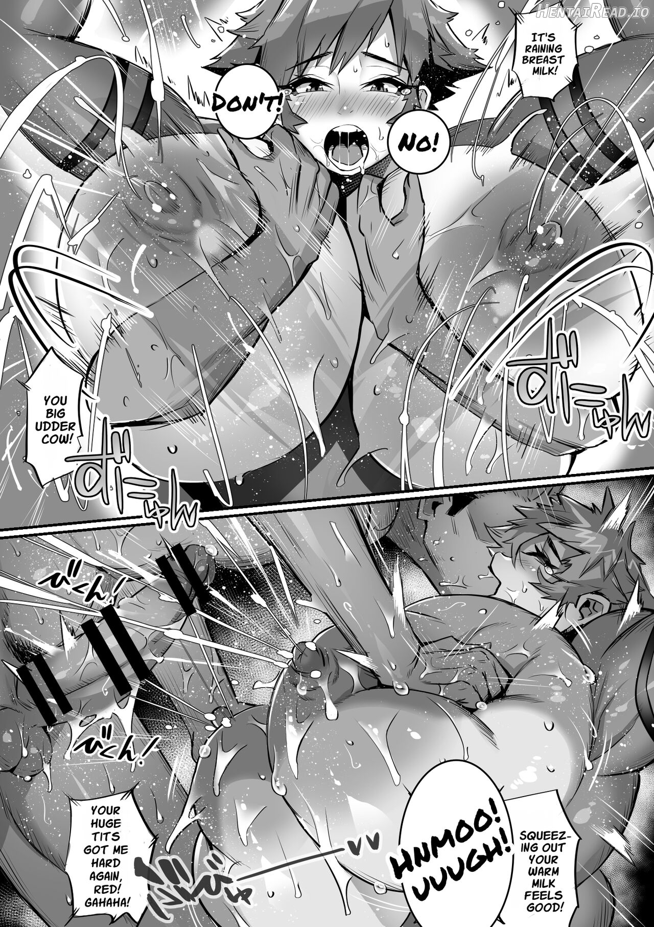 Bakunyuu Sentai Chichi Renjaa Chapter 1 - page 36