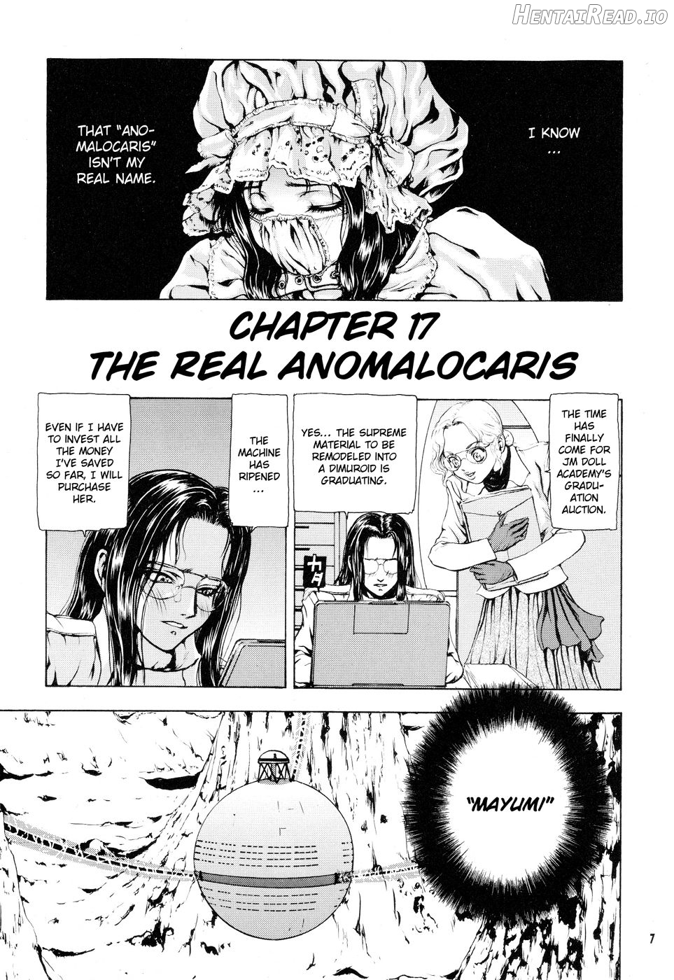 Burgess no Otome-tachi - Anomalocaris no Shou 1 Chapter 3 - page 6