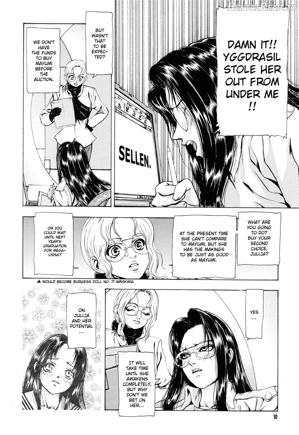 Burgess no Otome-tachi - Anomalocaris no Shou 1 Chapter 3 - page 9