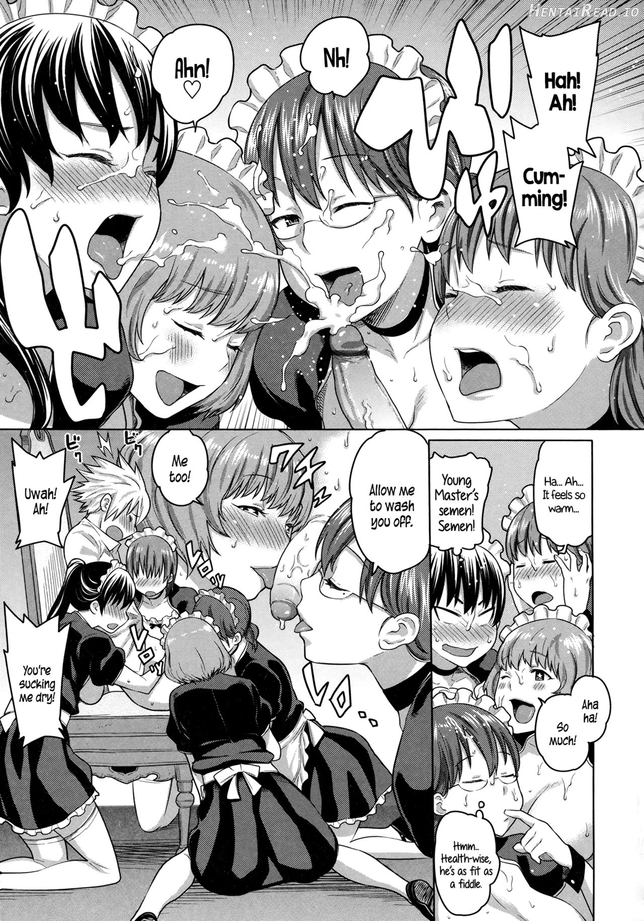 Maid x4 Ch. 1-6, 8, 10 Chapter 1 - page 116