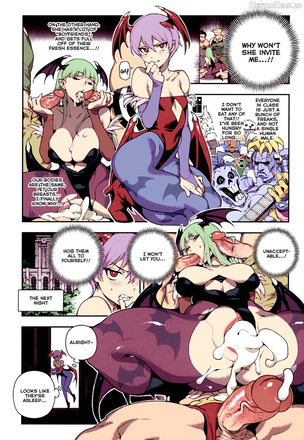 Fighter Girls ・ Vampire - Colorized Chapter 1 - page 5