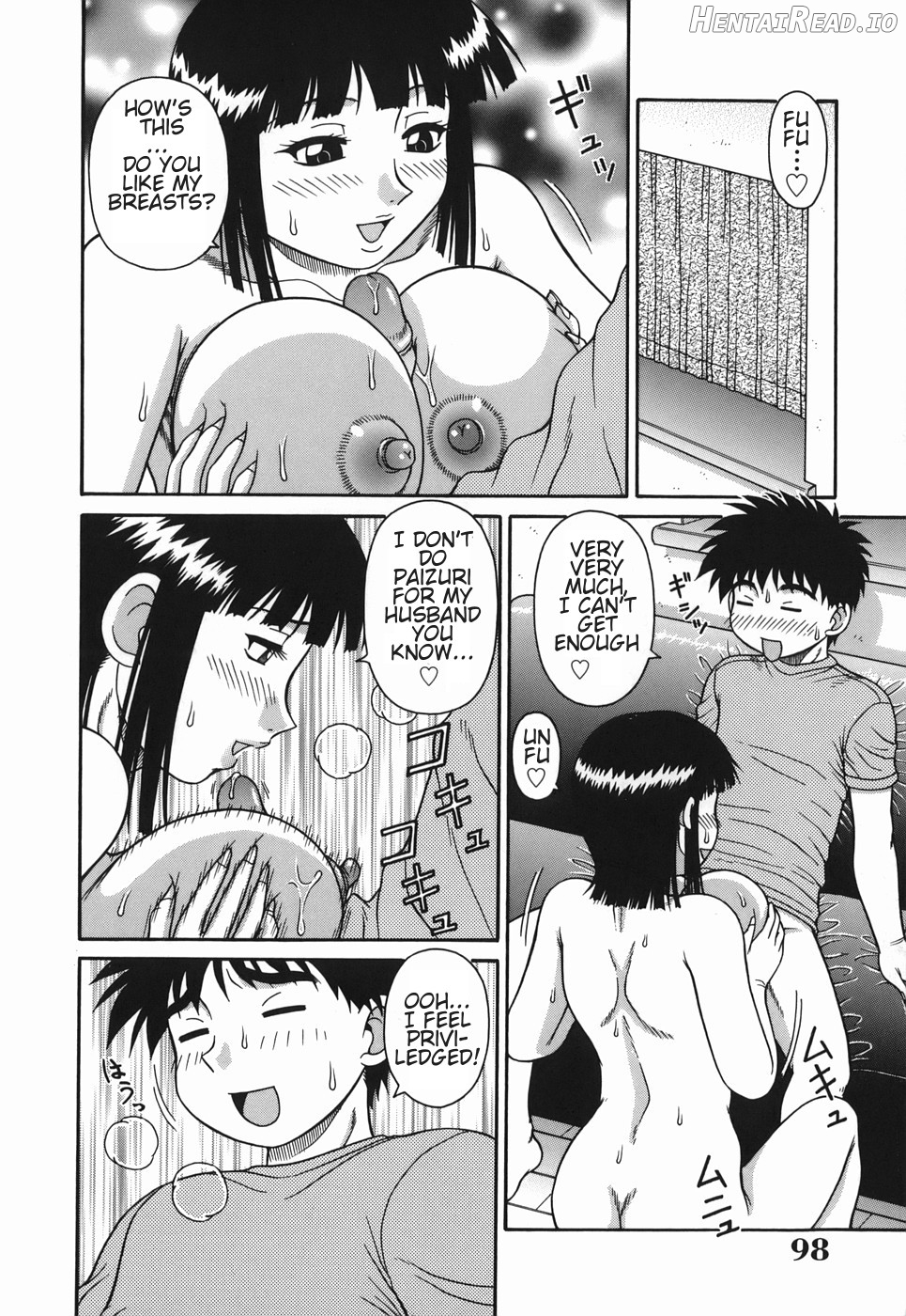 H na Hitozuma Yoridori Furin Mansion - Married woman who likes sex. Chapter 1 - page 98