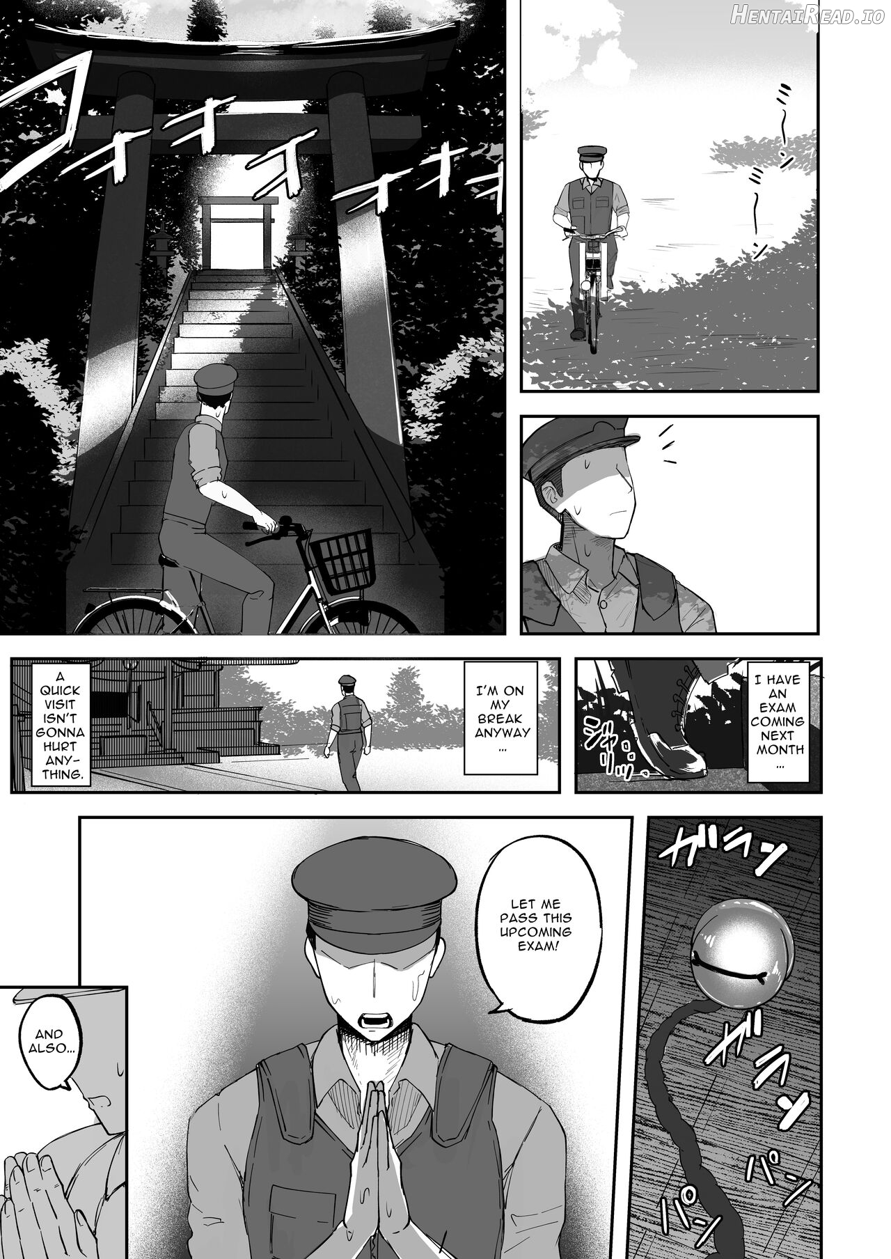 Futanari Futago Miko Tamahou-chan to Tamaran-chan Chapter 1 - page 2