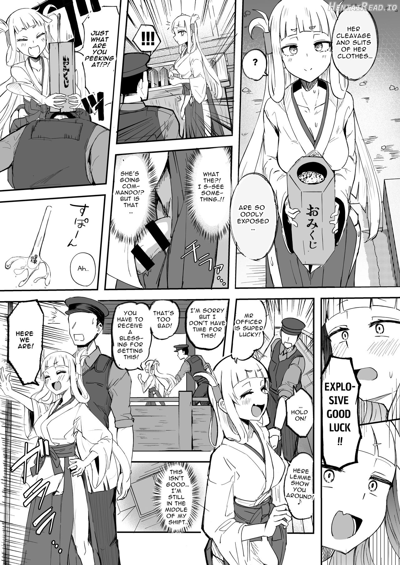 Futanari Futago Miko Tamahou-chan to Tamaran-chan Chapter 1 - page 4