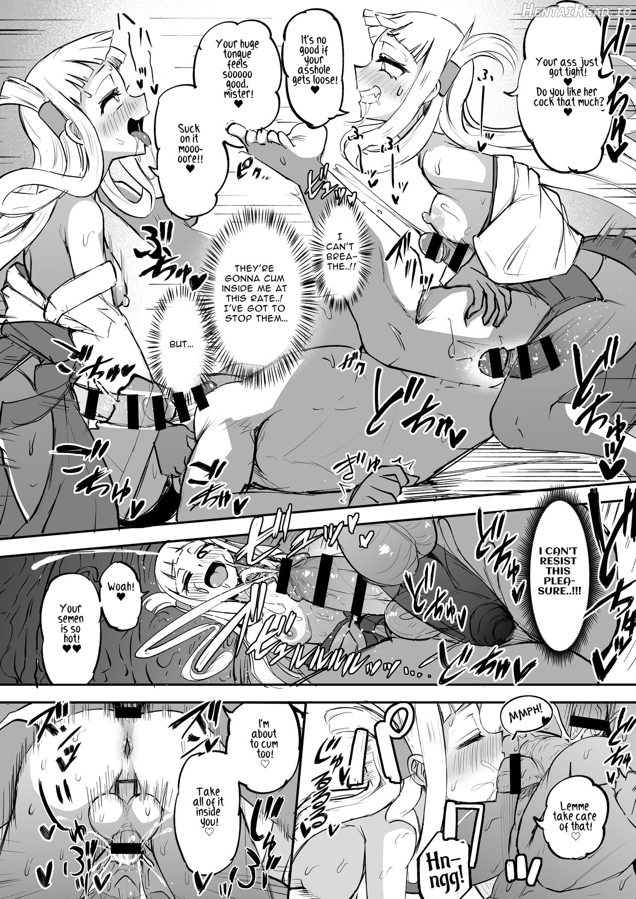 Futanari Futago Miko Tamahou-chan to Tamaran-chan Chapter 1 - page 21