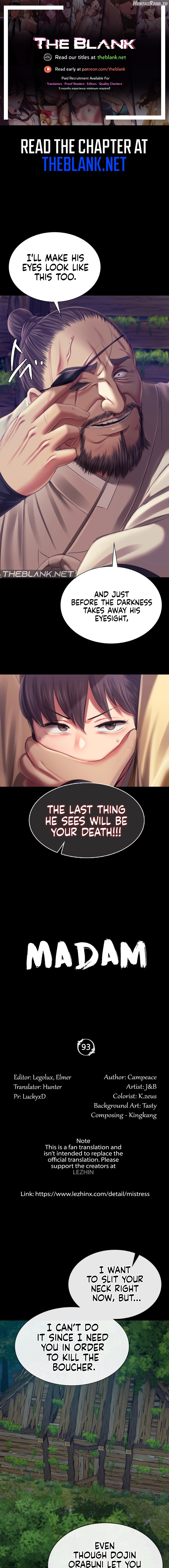 Madam - Manhwa Chapter 93 - page 1
