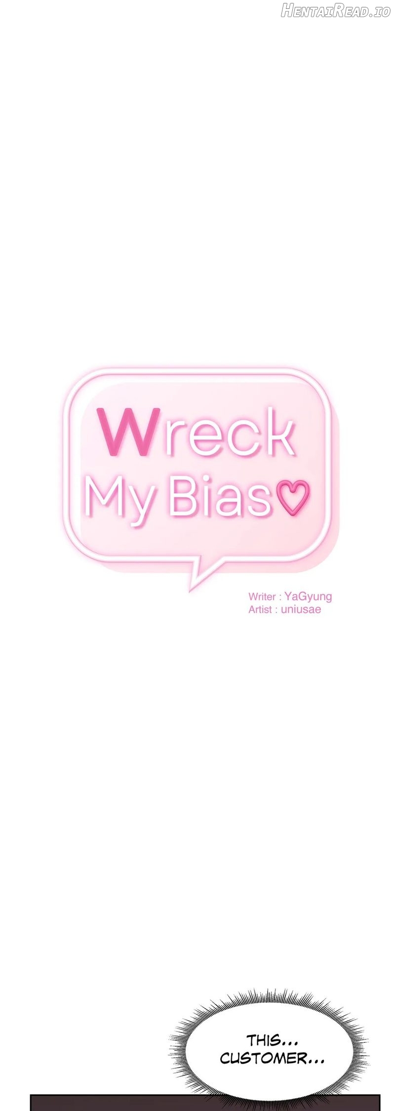 Wreck My Bias Chapter 37 - page 1