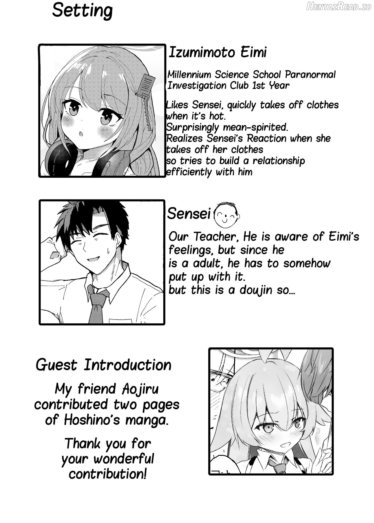 Oshiete? Sensei. Chapter 1 - page 2