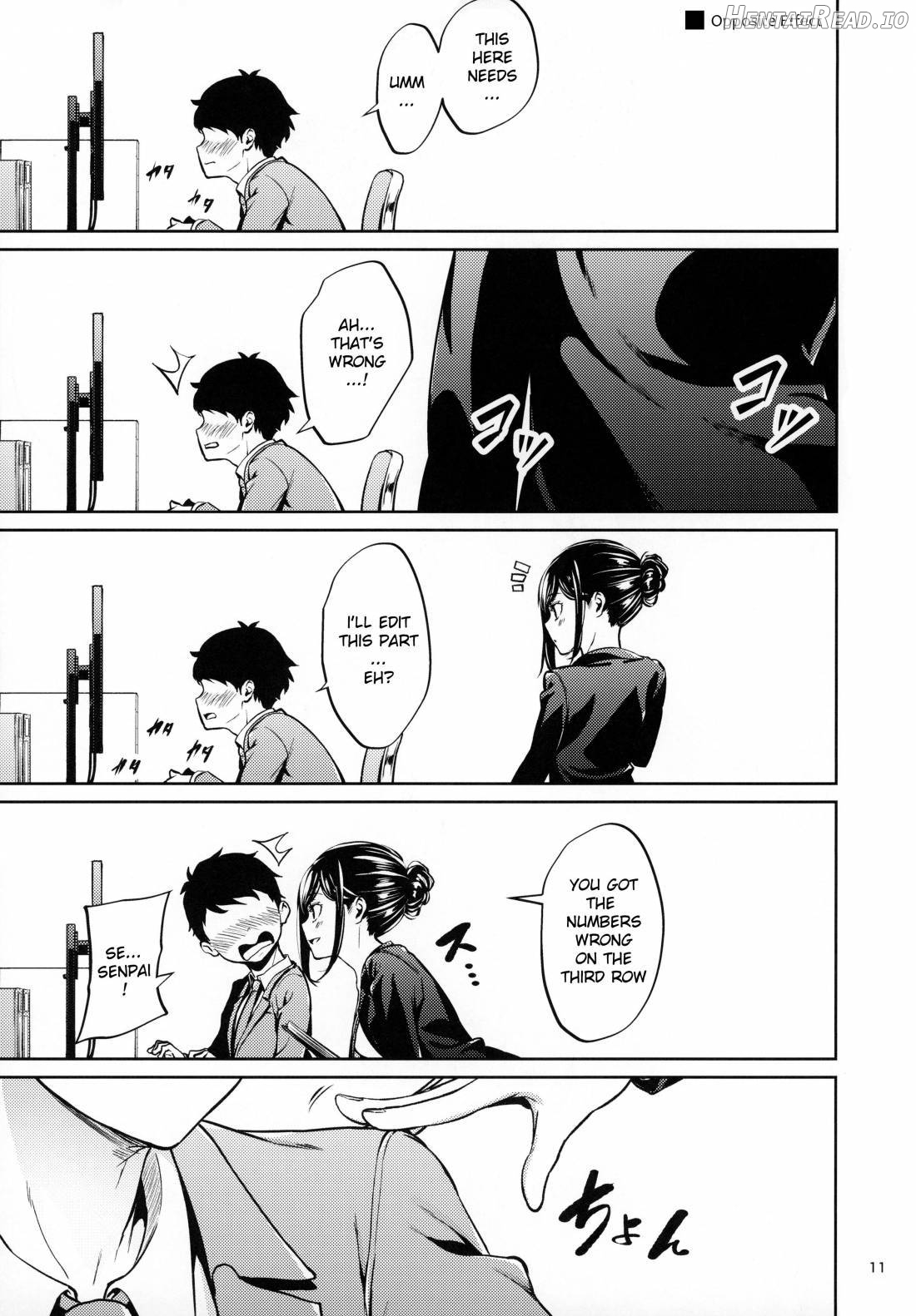 Shokuba no Senpai: Senpai to Sensei Chapter 1 - page 9