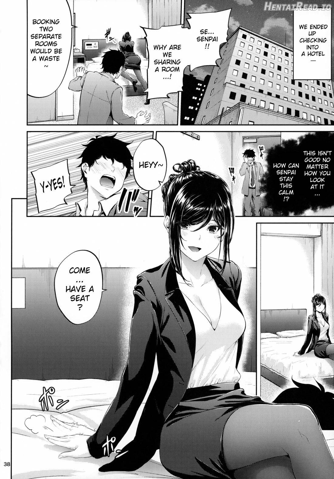 Shokuba no Senpai: Senpai to Sensei Chapter 1 - page 36