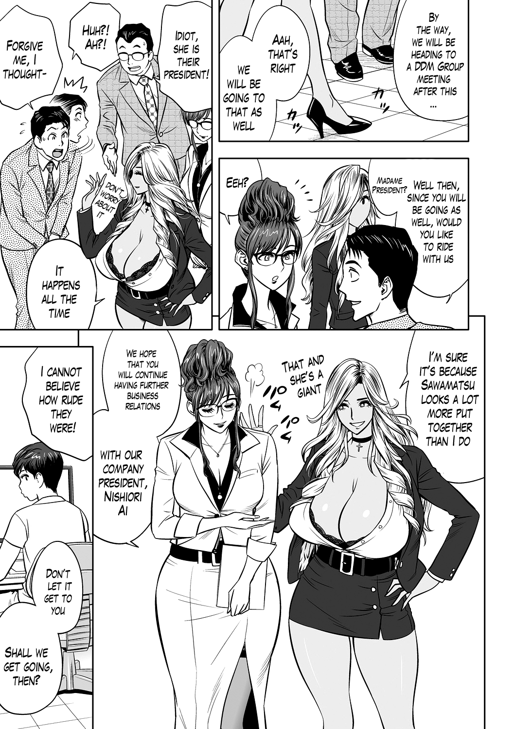 Gal Ane Shachou to Harem Office ~SEX wa Gyoumu ni Fukumimasu ka?~ Ch. 1-5 - Decensored Chapter 1 - page 28