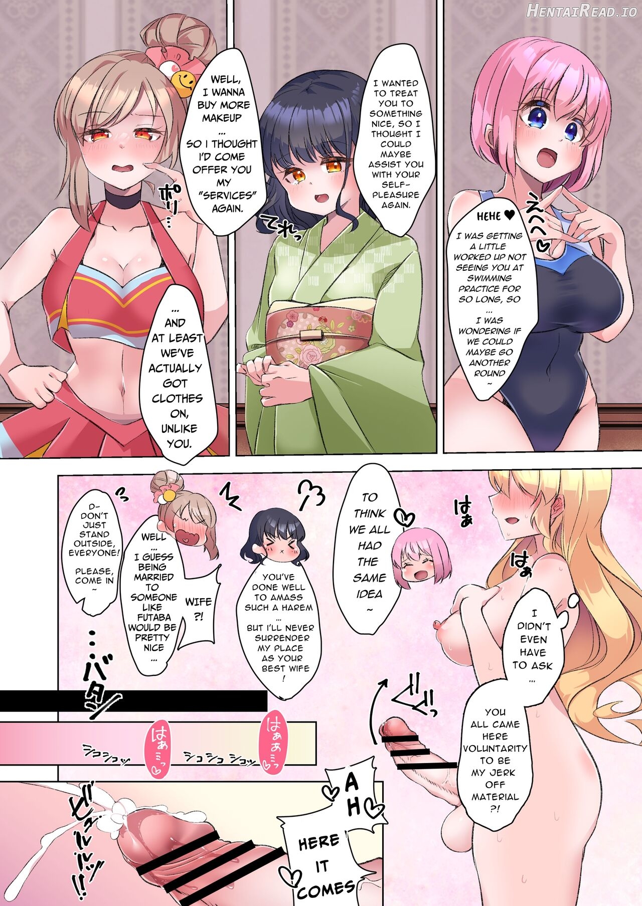 Futanari Lady ~Bukkake Club Pilgrimage~ Chapter 1 - page 32