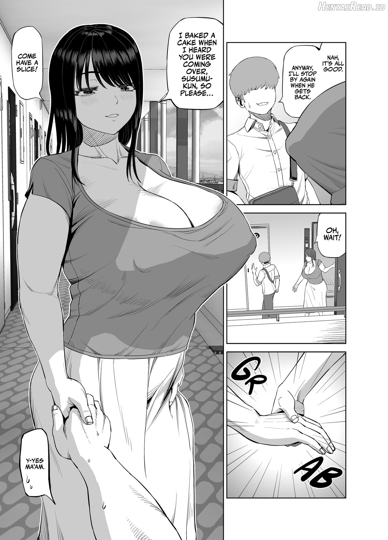 Tomodachi no Okaa-san ni Sasowarete... Chapter 1 - page 4