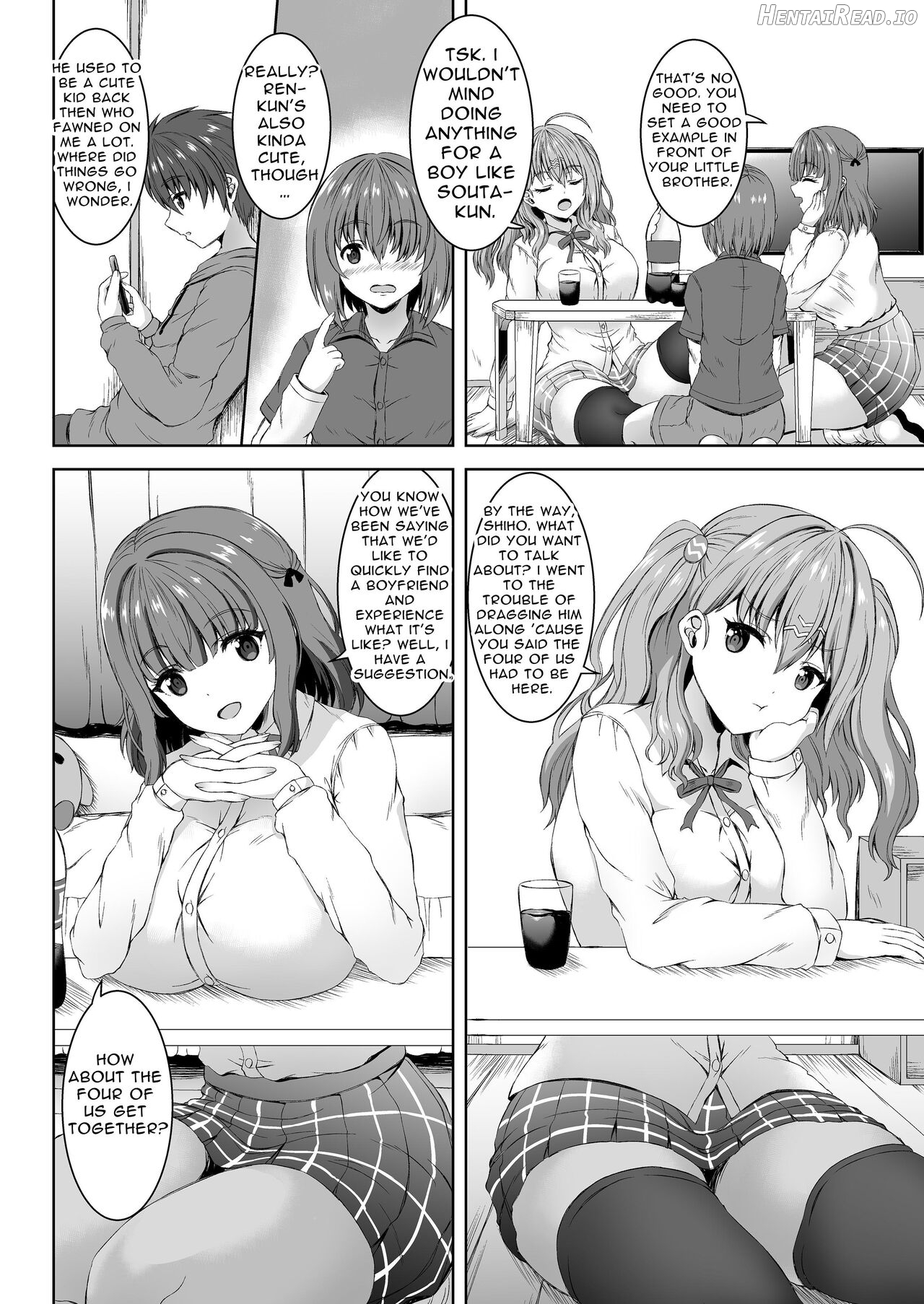 Jisshi JK to Tomo Ane JK o Nando mo Koukan Amaicha Swapping Doutei Fudeoroshi Chapter 1 - page 3