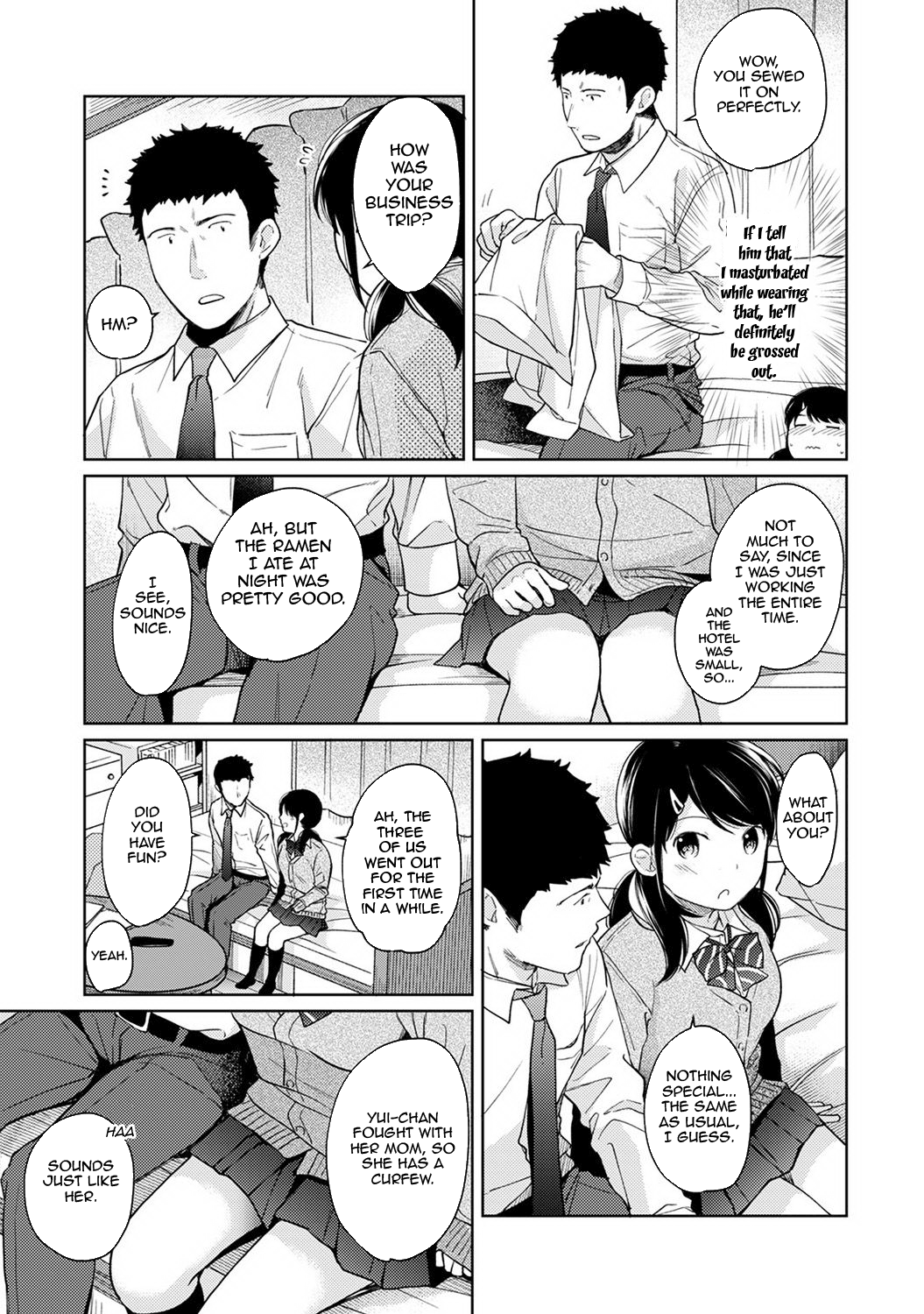 1LDK+JK Ikinari Doukyo? Micchaku!? Hatsu Ecchi!!? Chapter 1 - page 367