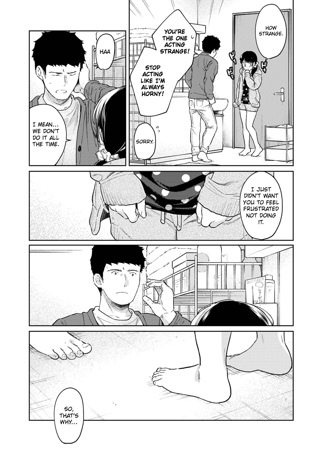 1LDK+JK Ikinari Doukyo? Micchaku!? Hatsu Ecchi!!? Chapter 3 - page 270