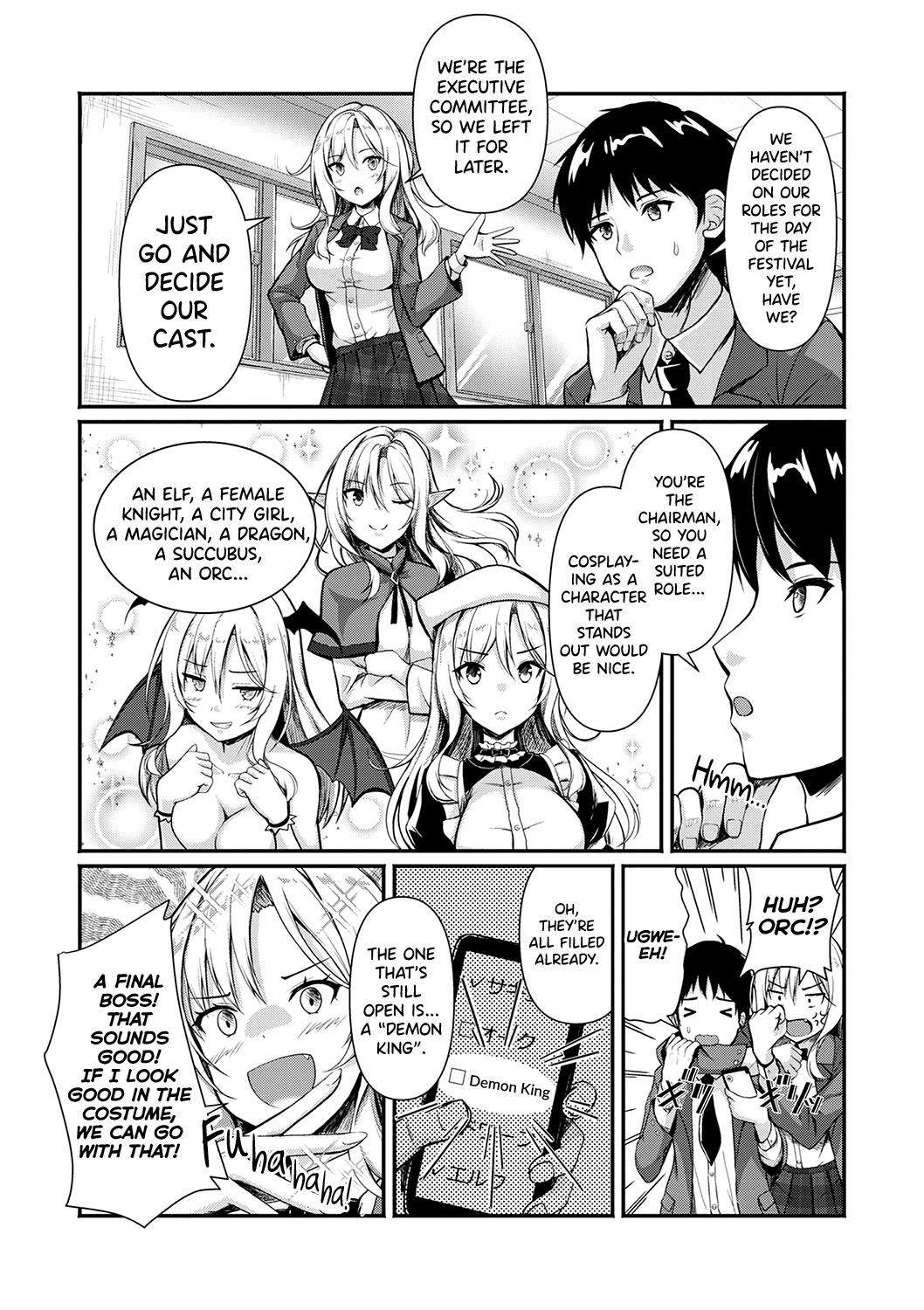 Iinchou wa Daimaou Heroine!? Chapter 1 - page 2