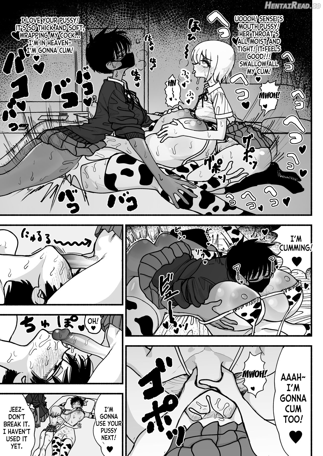Futanari Joshikou no Onaho ~Itsudemo Sex Sasete Kureru Kiyowa de Yasashii Koushinchou Kyonyuu Sensei~ Chapter 1 - page 44