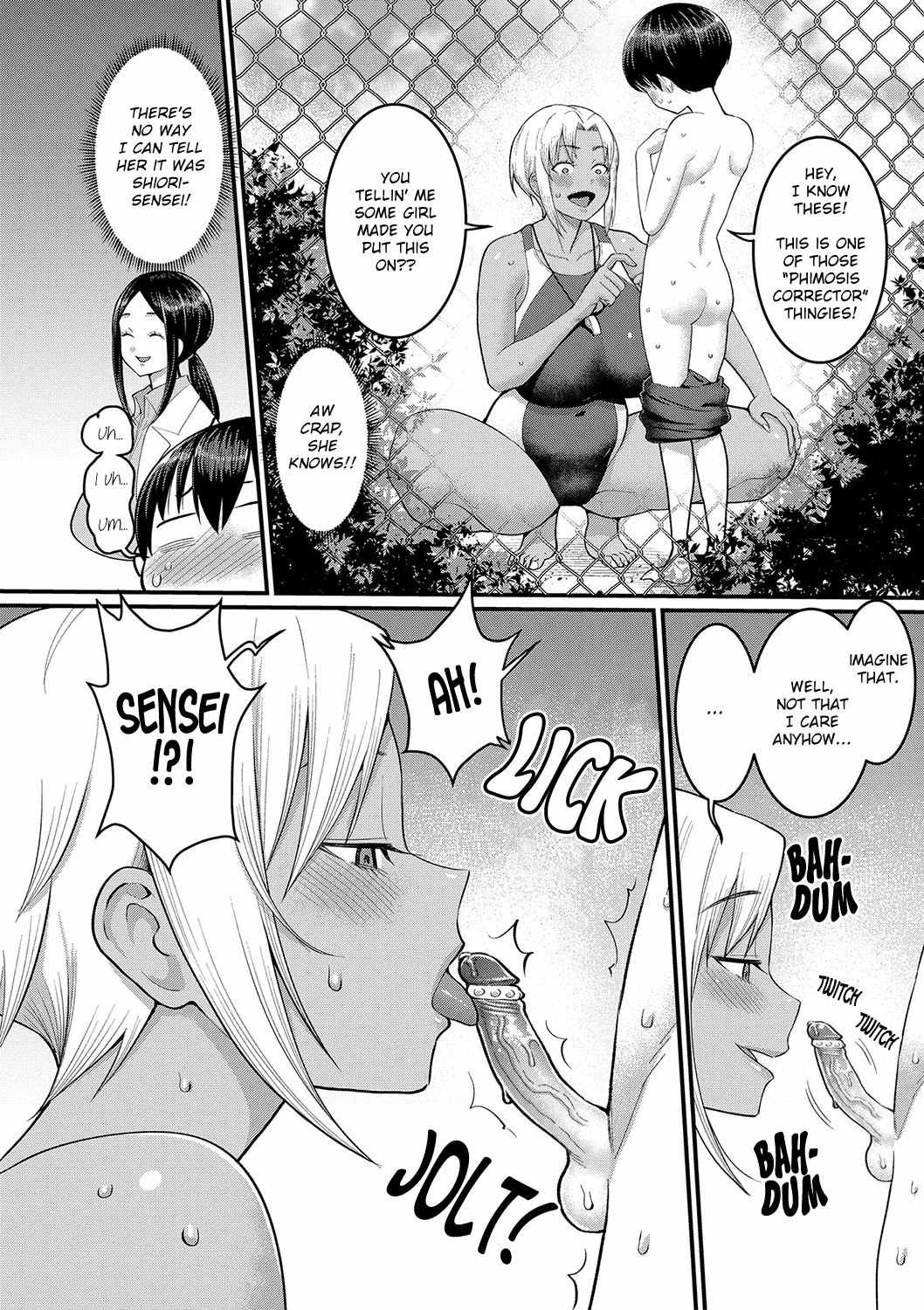 Shiori Sensei wa Ochinchin no Sodateya-san - Decensored Chapter 1 - page 32