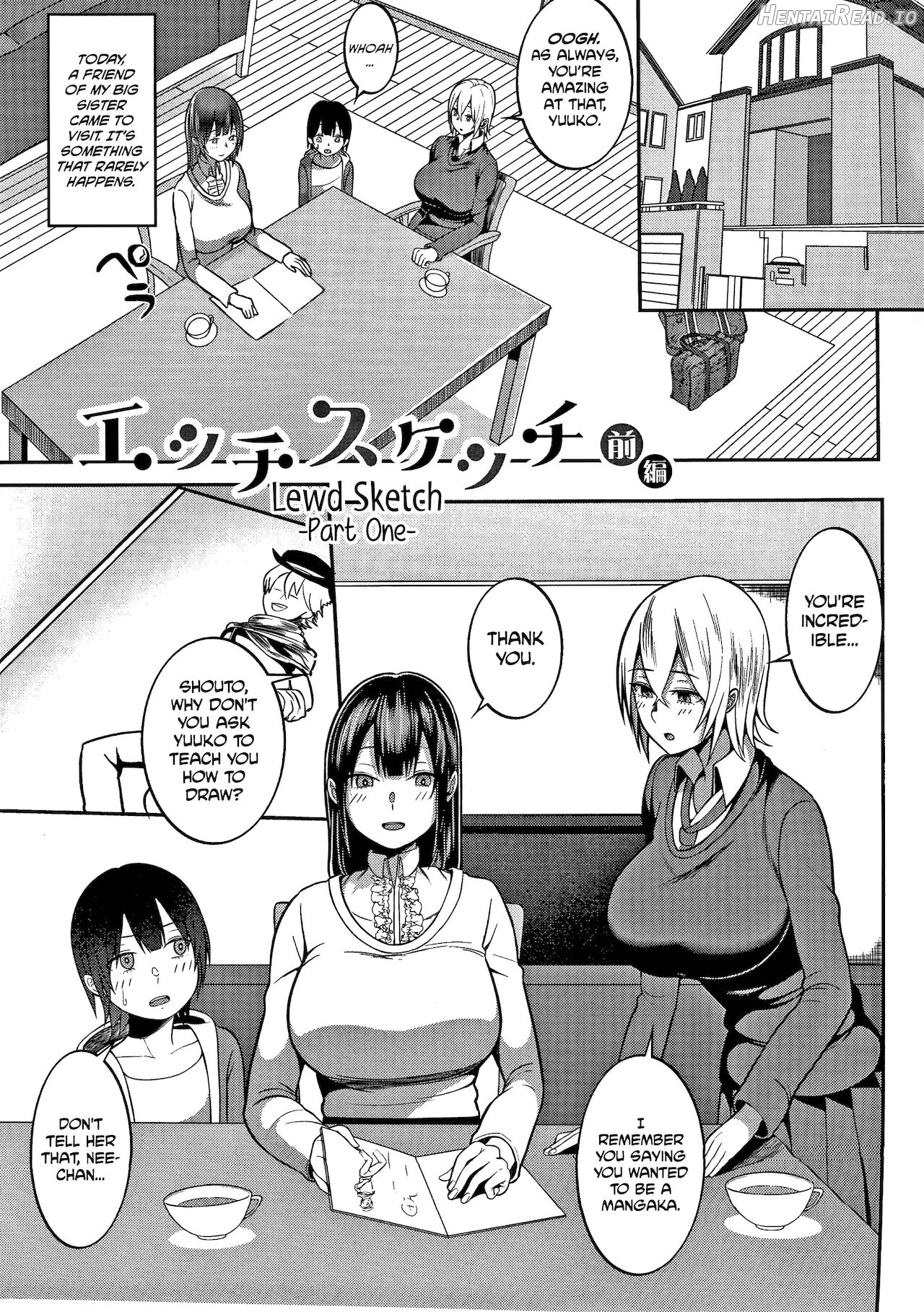 Ecchi Sketch Chapter 1 - page 1