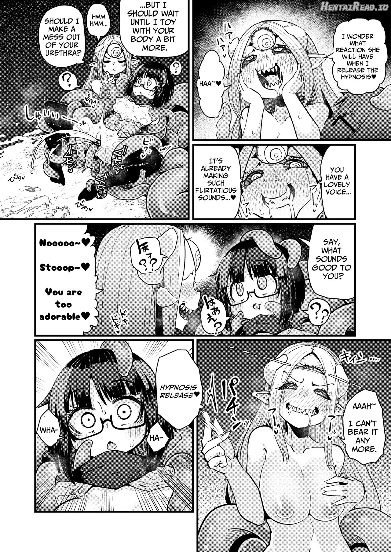 Kankaku Shadan Saimin de Cli to Nyoudou Semesarete mo Zettai Makemasen!!? Chapter 1 - page 9