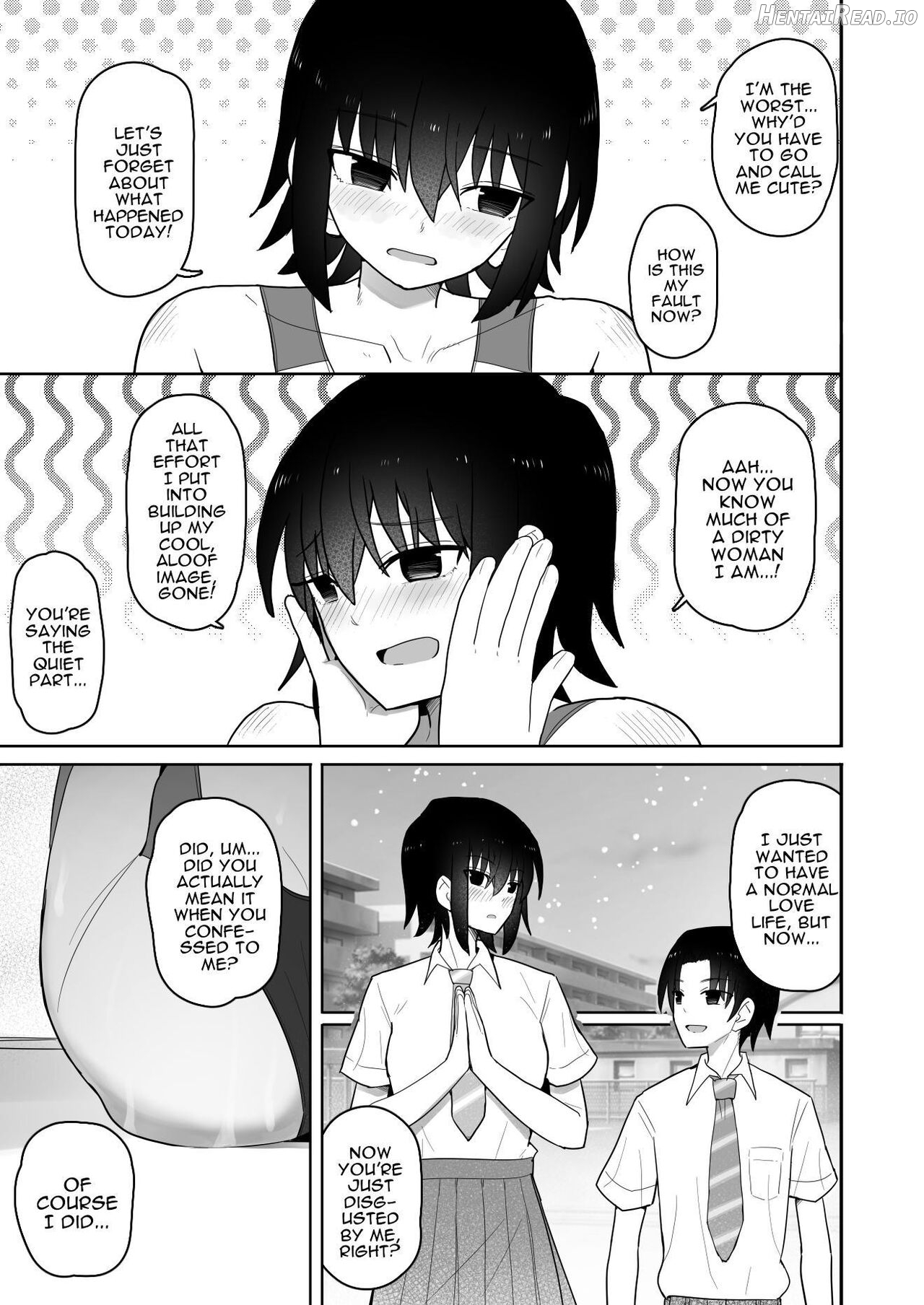 Koushinchou de Namaiki na Kouhai ga Jitsu wa Kojirase Dosukebe de, Boku no Koto ga Daisuki datta Hanashi Chapter 1 - page 32