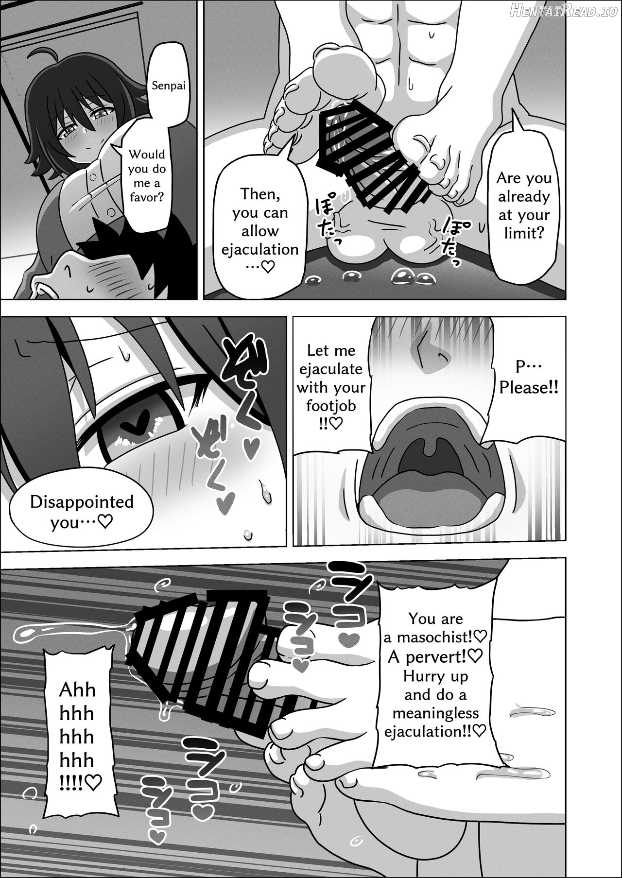 Kouhai no Ashi de Gachi Boki Shite Hazukashikunainsu ka? Wara Chapter 1 - page 14