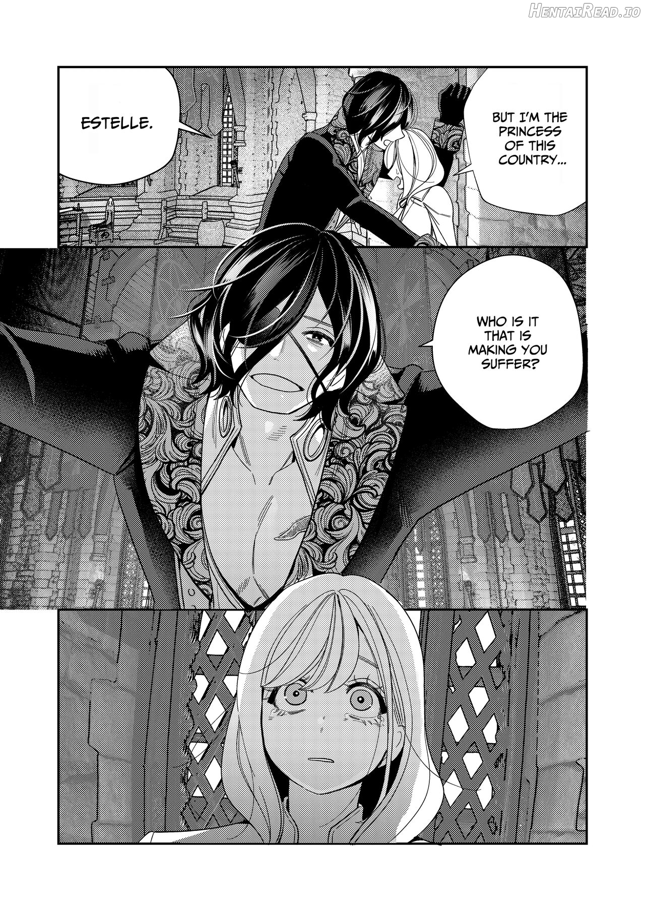 Seijo wa Tekikoku no Ou ni Otosareru Chapter 1 - page 44