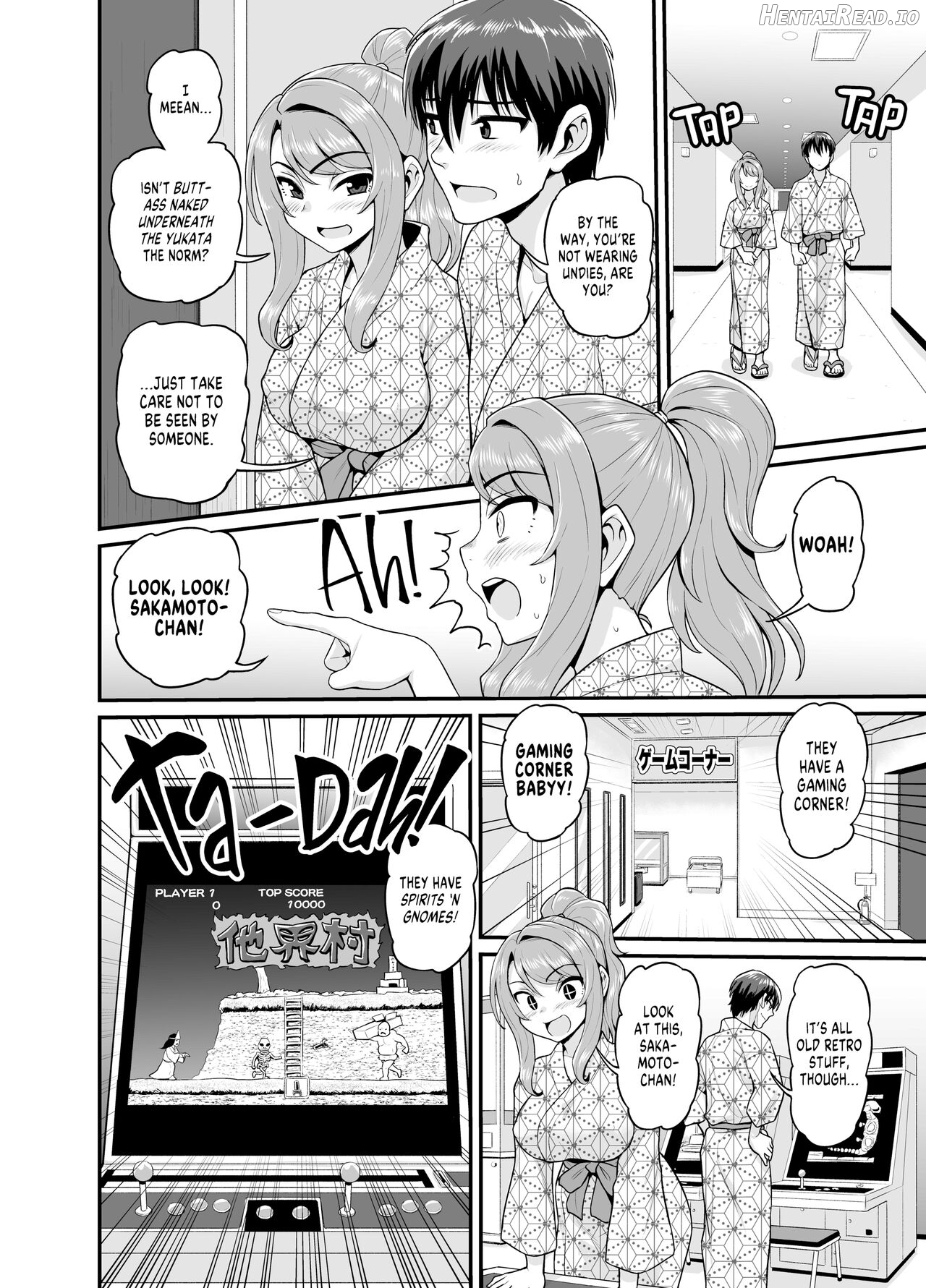 Game Tomodachi no Onnanoko to Onsen Ryokou de Yaru Hanashi NTRver. - Decensored Chapter 1 - page 9