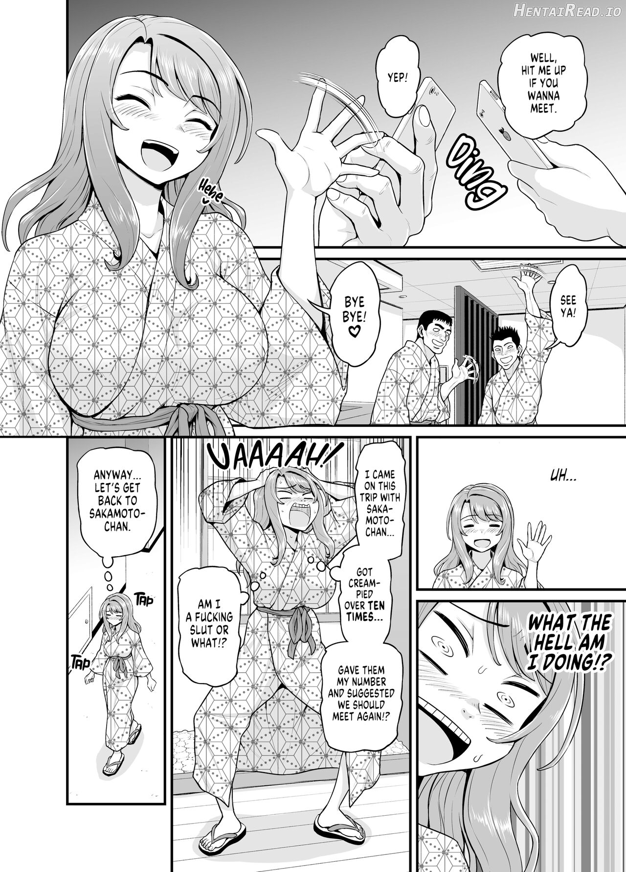 Game Tomodachi no Onnanoko to Onsen Ryokou de Yaru Hanashi NTRver. - Decensored Chapter 1 - page 59