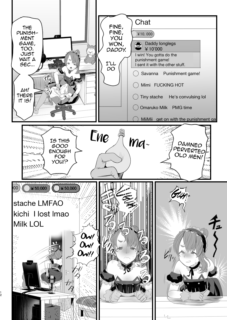 Otokonoko Haishinsha Nagesen ni Noserarete Hamerarechaimashita Chapter 1 - page 12