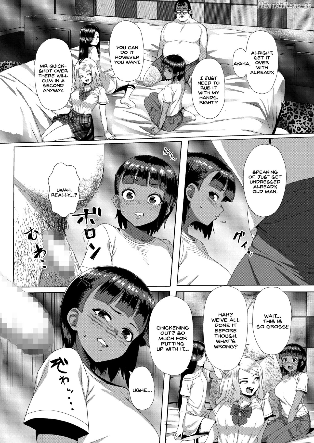 Mesugaki Tai Mob Oji Chapter 1 - page 5