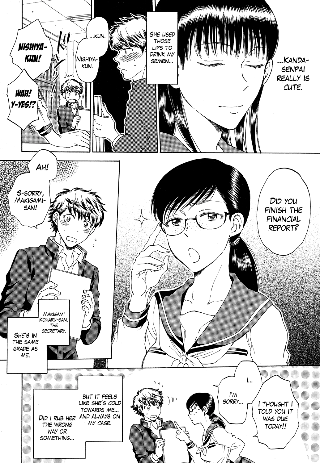 Watashi no Kareshi to Nete Kudasai Ch. 1-3 Chapter 1 - page 54