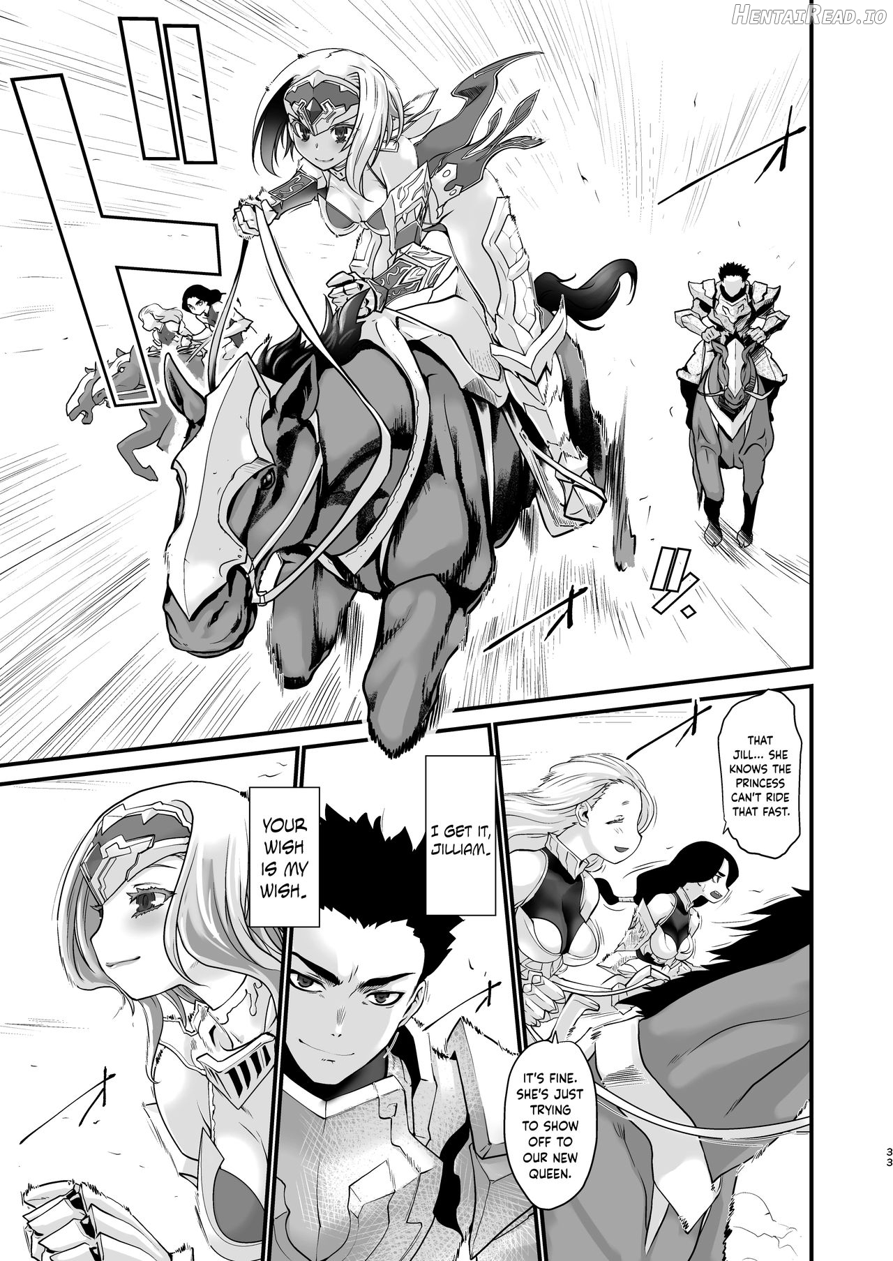 Kishi Danchou Kanrakusu Chapter 4 - page 32