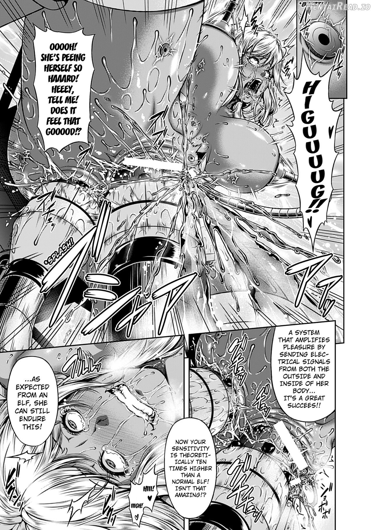 Seishoku Kaihatsu Torawareta Elf no Choukyou Jikken Chapter 1 - page 15